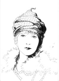 Portrait de Sarah Bernhardt par Séraphine